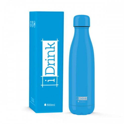 Botella térmica azul 500 ml