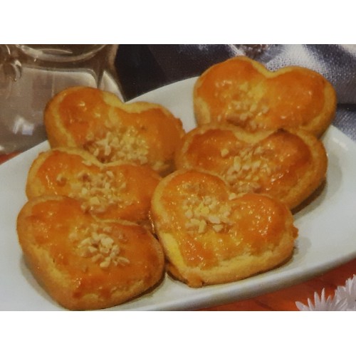 Pastas corazones de yema Hermanas Clarisas de Soria